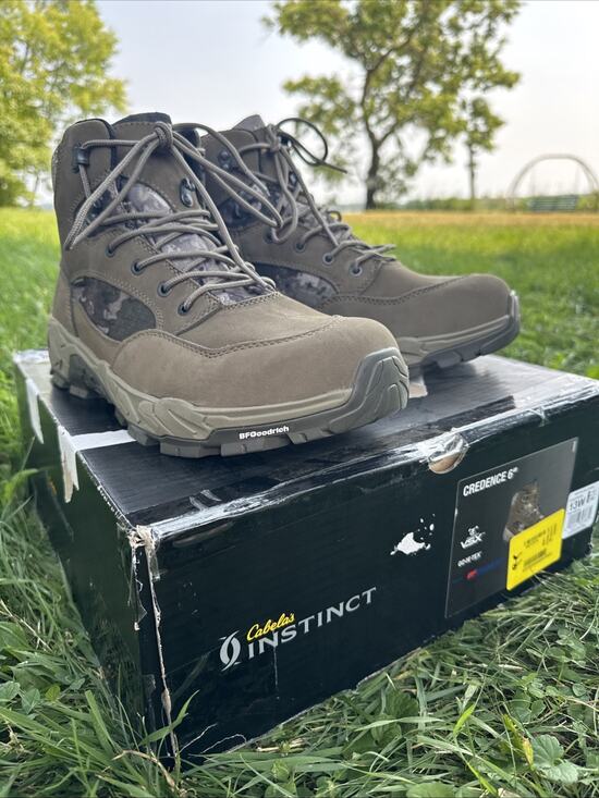 Cabelas Instinct Credence GORETEX Hunting Boots Men 13W Insulated TrueTimber VSX main image 8